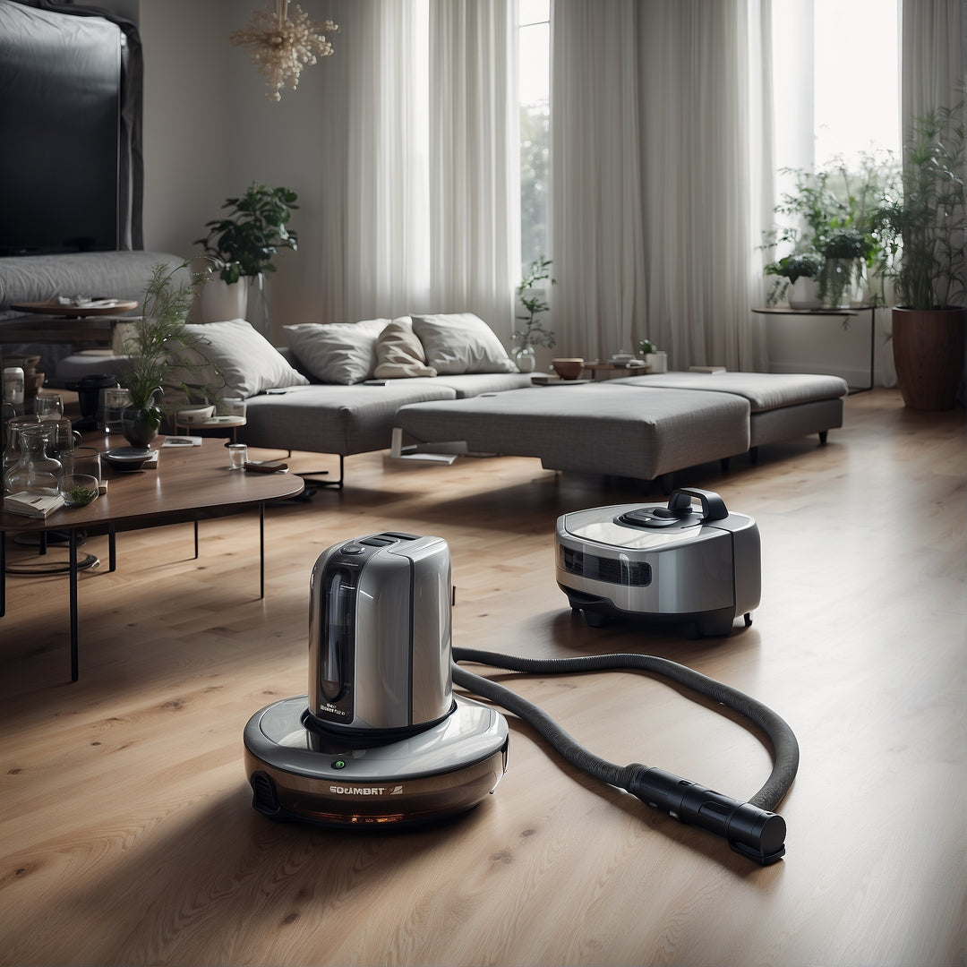 Vacuums in a very clean home
