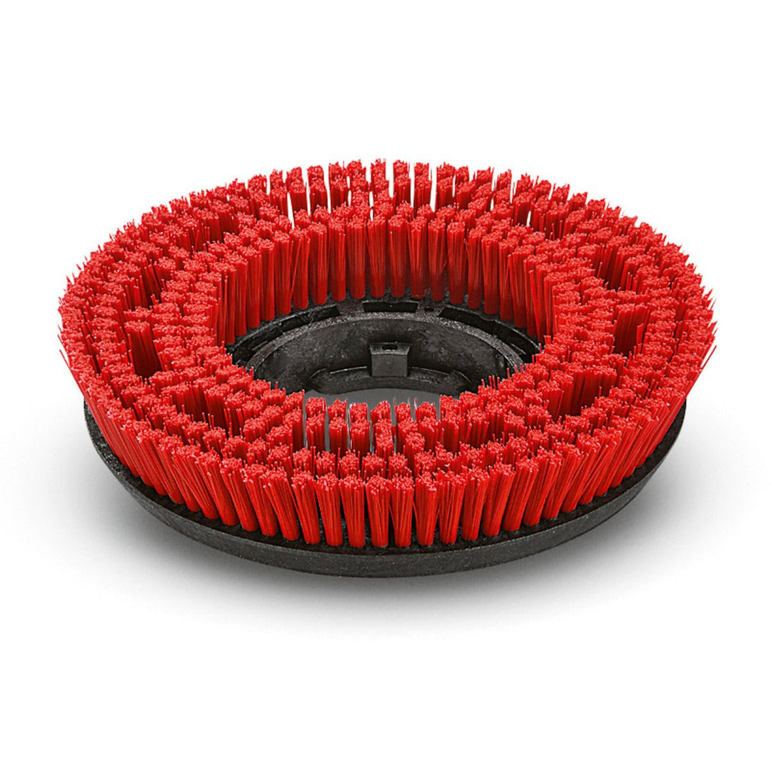 Karcher Disc Brush, Medium, Red, 385 mm