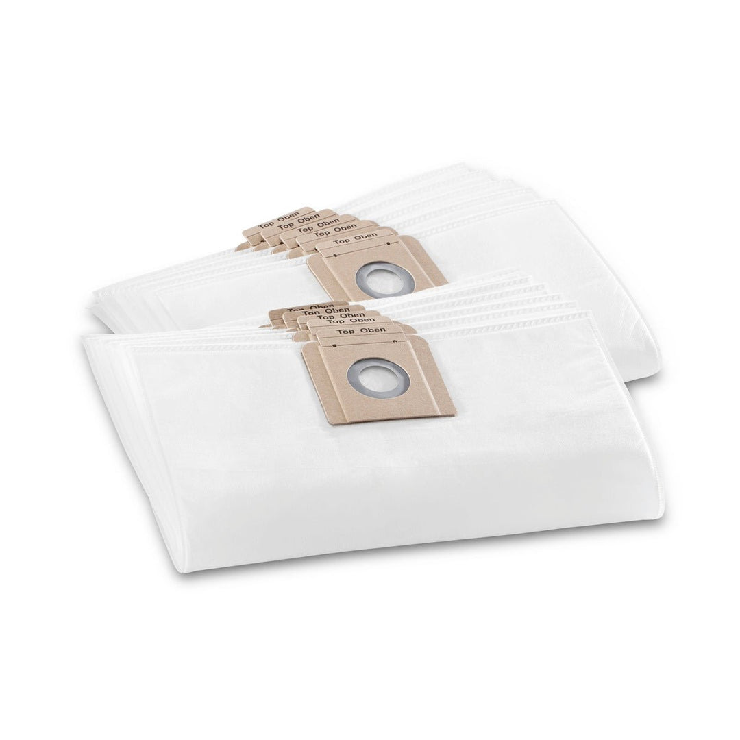 Karcher Fleece Filter Bags, 10 x , T 10, T 12, Trek Vac 2, Trek Vac 3