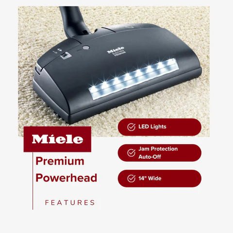 Miele Complete C3 Powerline PowerPlus Vacuum Cleaner - Canister Vacuums