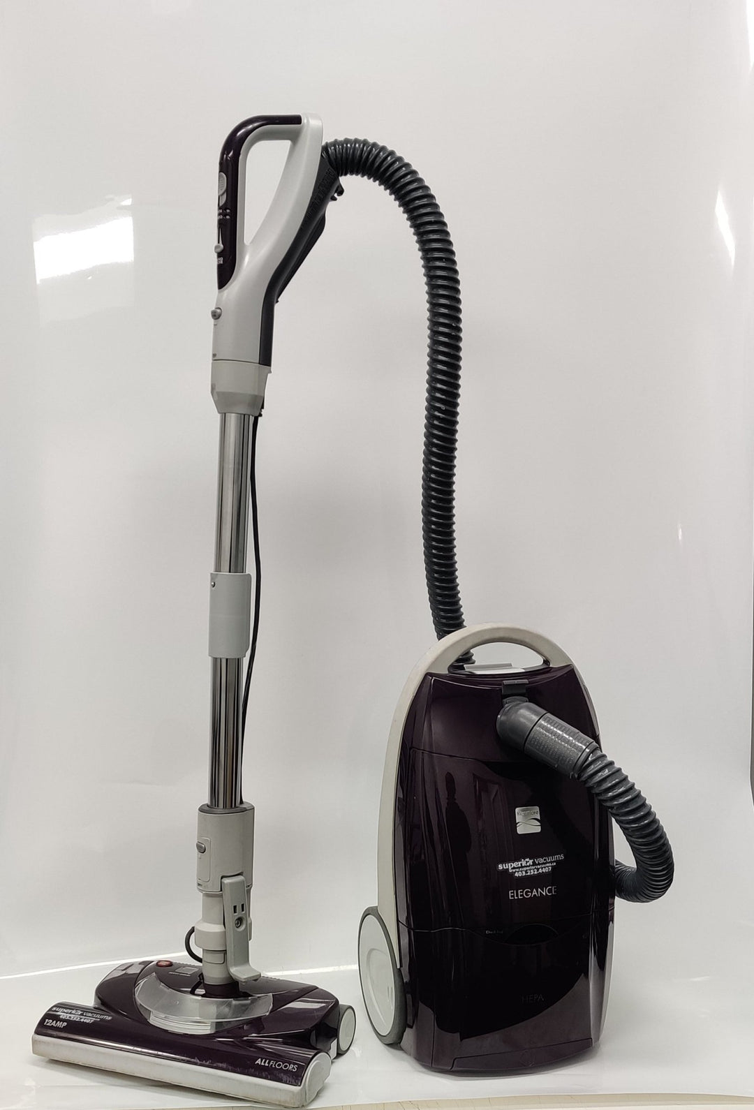 Refurbished Kenmore Elegance Bagged Canister Vacuum with HEPA Filtration 116.23204110C