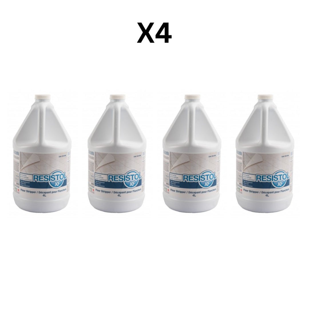 Resistol XF Floor Stripper, Super Concentrated (1.06 GAL) - Pack Of 4 image 0