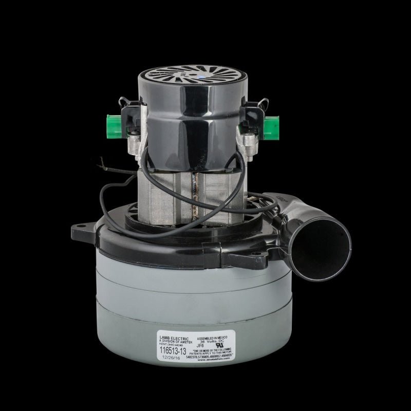 Ametek Lamb Motor 3 Stage 36 Volt Bypass Tangential Discharge 20 Amps 116513-13 - Vacuum Motor