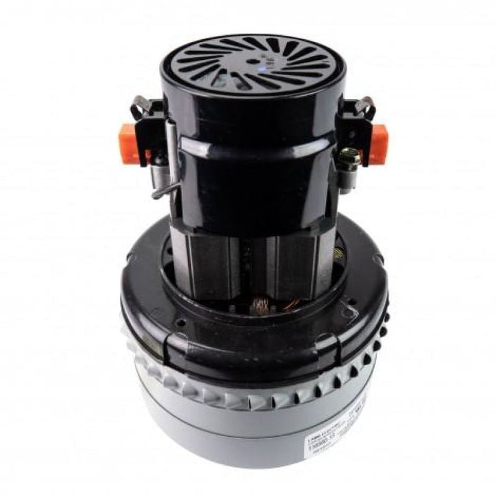 Bypass Vacuum Motor 5.7" Dia 3 Fans 120V Epoxy Paint