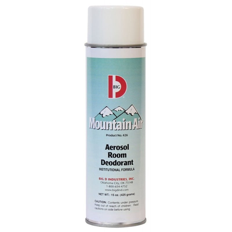 Big D Aerosol Deodorant Mountain Air 15 oz (425g)