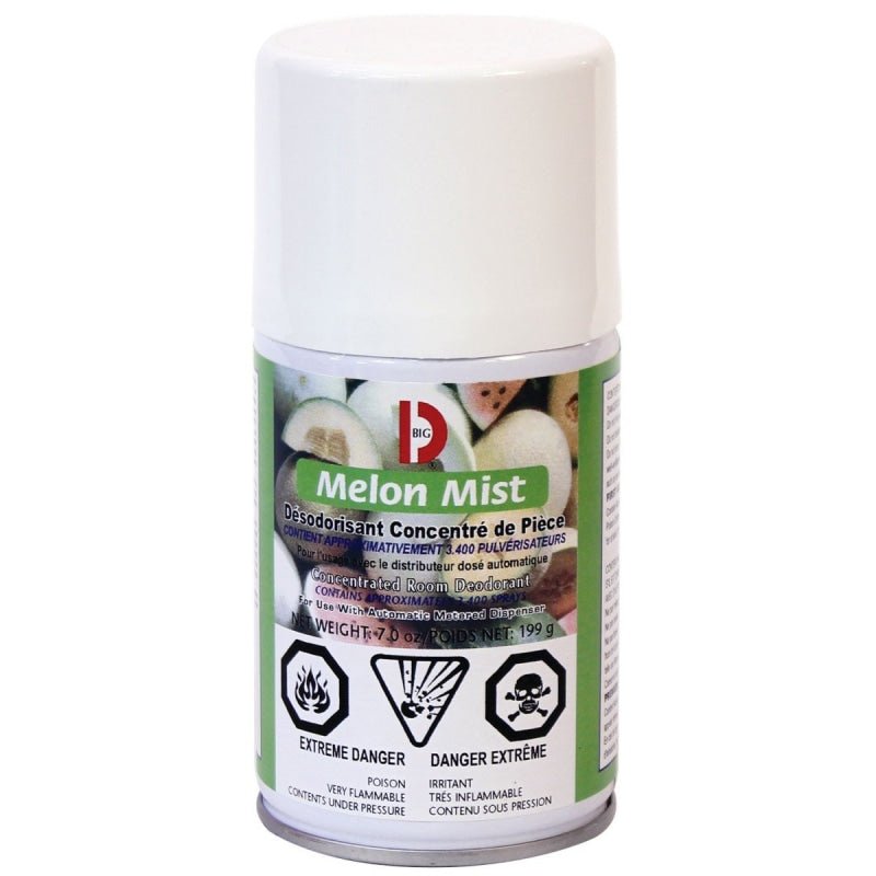 Big D Metered Concentrated Room Deodorant Melon 7 oz (199g)