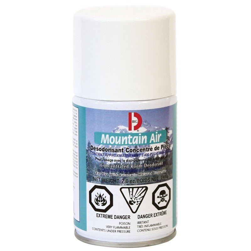 Big D Metered Room Deodorant Mountain Air 7 oz (199g)
