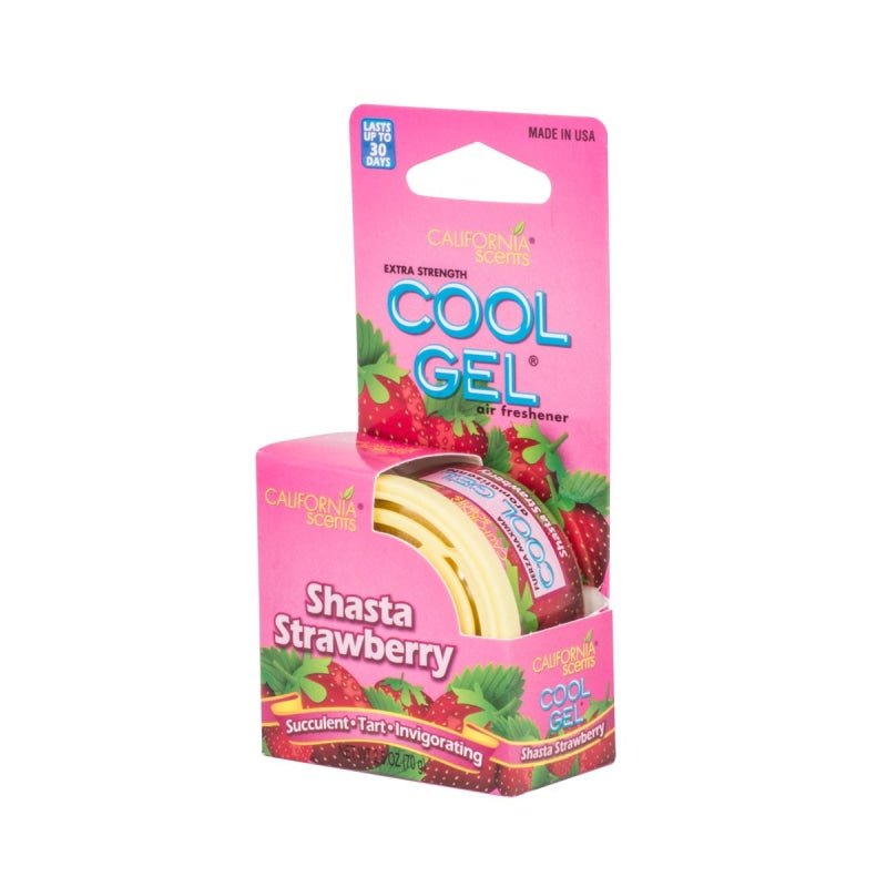 California Scents Cool Gel 2.5OZ Shasta Strawberry