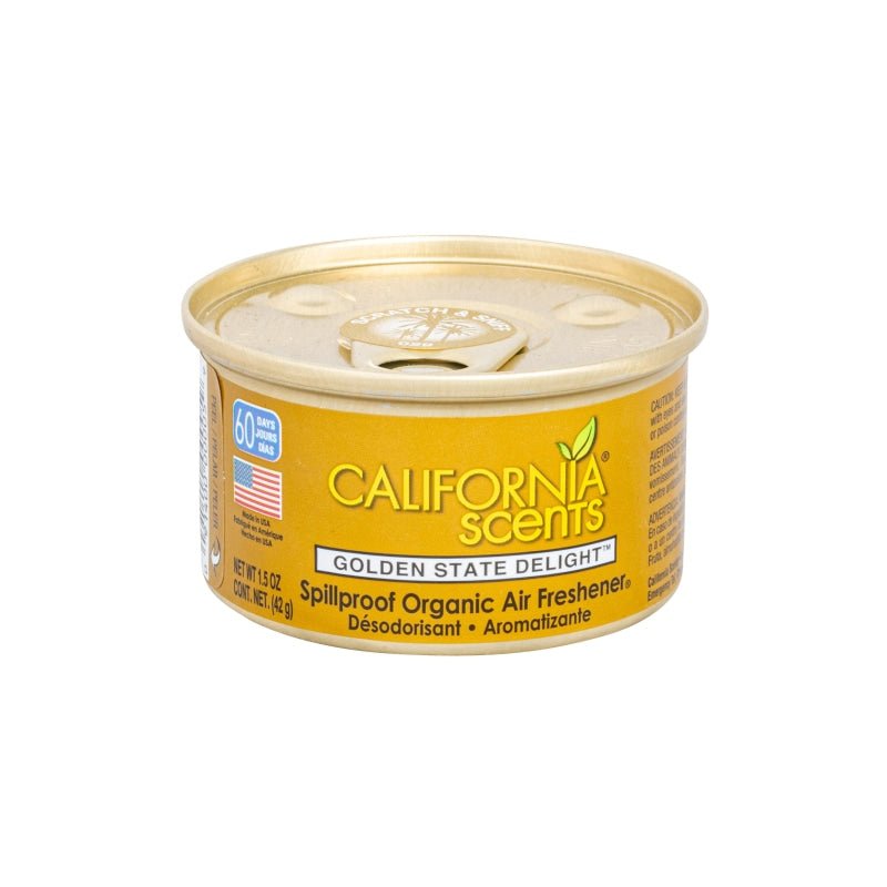 California Scents Spillproof Organic Air Freshener 1.5OZ Golden State Delight