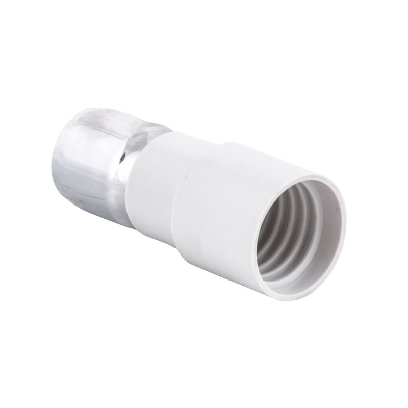 Central Vacuum Valve Toilet Seat Style Door - Chrome Metal - Central Vacuum Parts