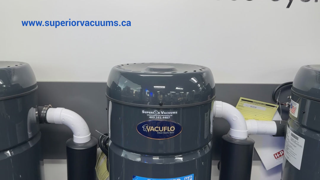 Vacuflo 466Q Central Vacuum with Electric Power Head Kit
