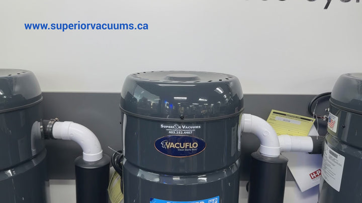 Vacuflo 466Q Central Vacuum with Electric Power Head Kit