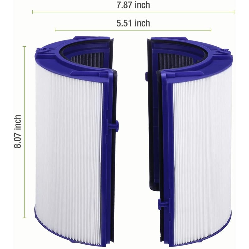 Dyson Air Purifier Filter - HEPA 2 Piece With Carbon Layer.