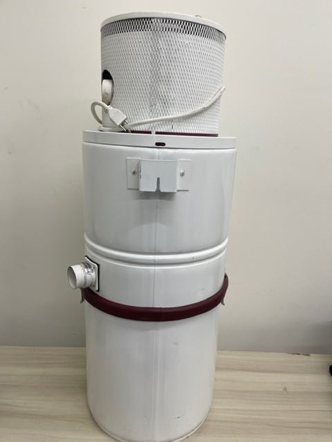 Efficient Allergy-Reducing Central Vacuum System - Easy-Flo EF-1525 with Self-Cleaning Filtration