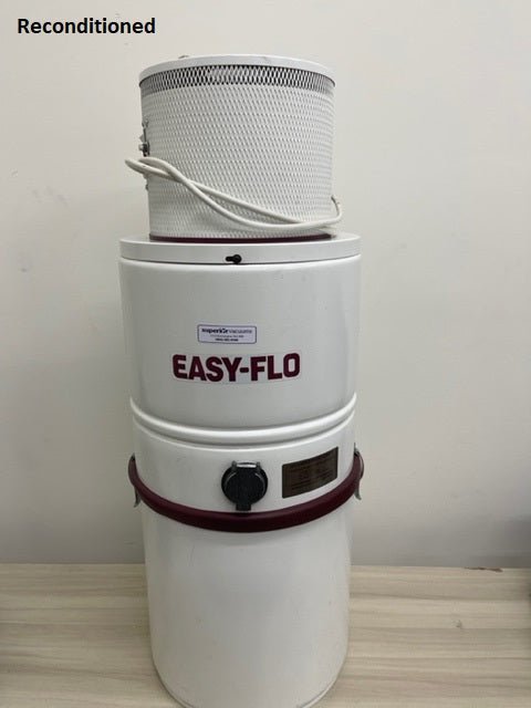 Efficient Allergy-Reducing Central Vacuum System - Easy-Flo EF-1525 with Self-Cleaning Filtration