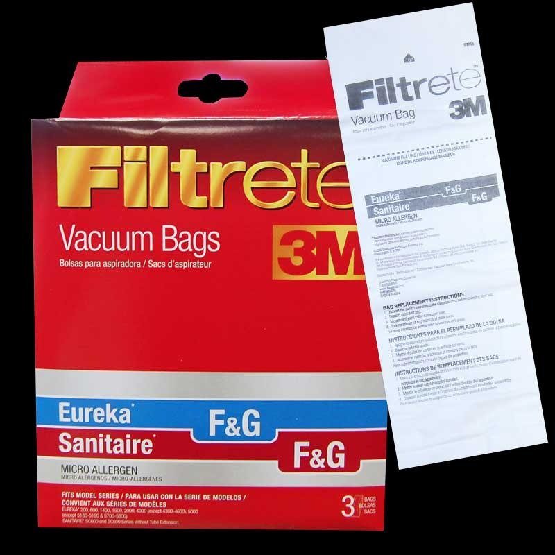 Eureka / Sanitaire / Kenmore 3M Filtrete Bag F&G - Vacuum Bags