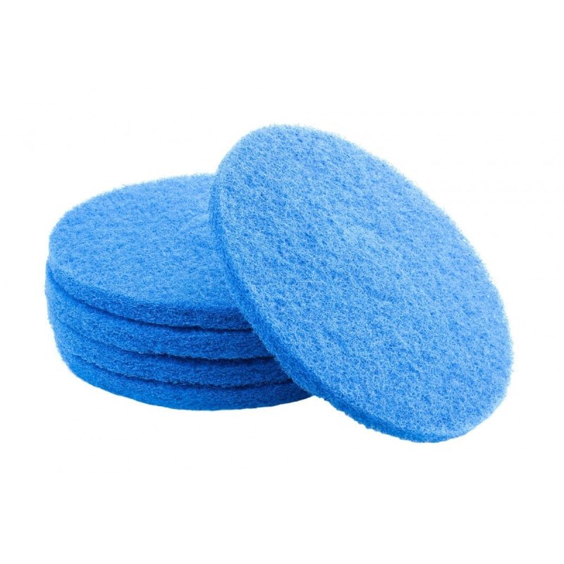 Floor Machine Pads Super Clean 13" Blue Box of 5