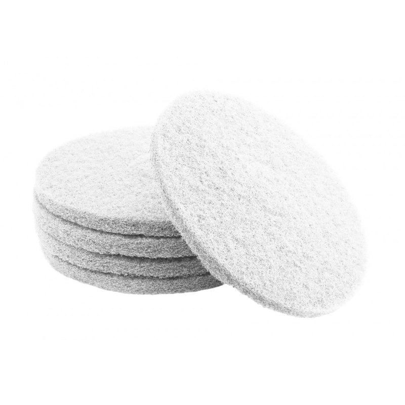 Floor Machine Pads Super Polish Spray Buff 15" White