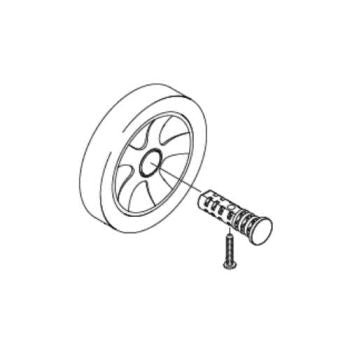 KARCHER WHEEL COMPLETE T 7/1, T 10/1