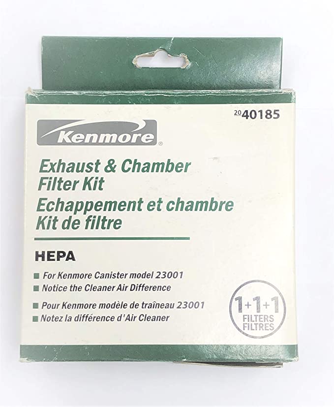 Kenmore Exhaust & Chamber Filter Kit Style 40185 Superior Vacuums