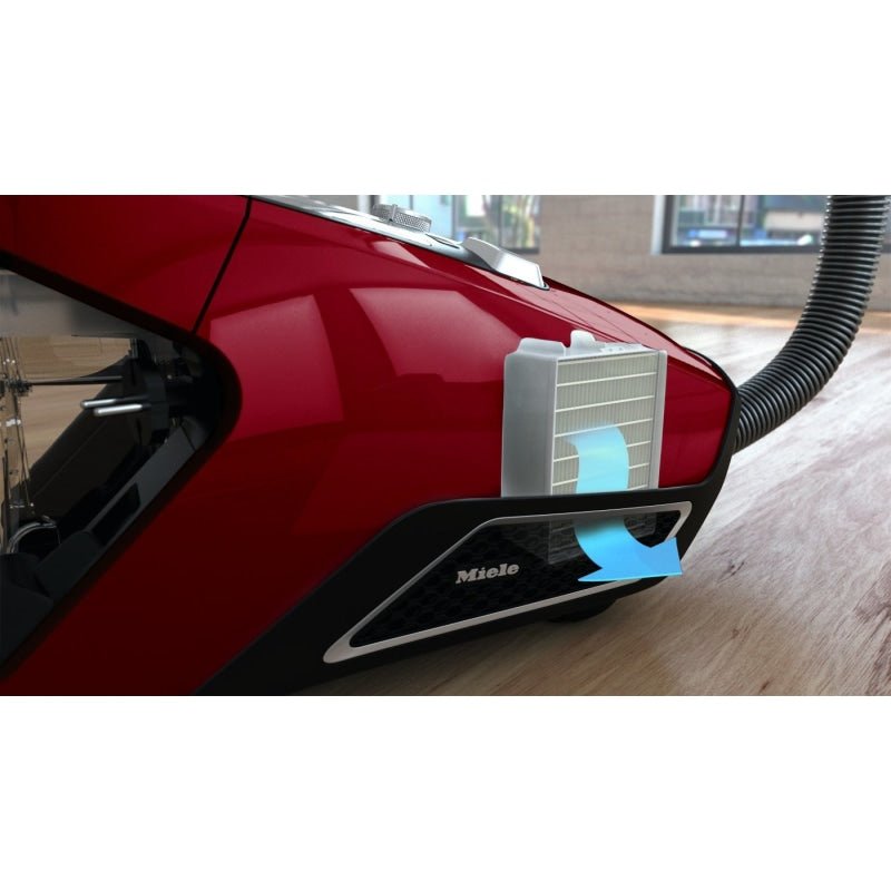 Miele Blizzard Cat & Dog Canister Vacuum (CX1) – Autumn Red - Canister Vacuum
