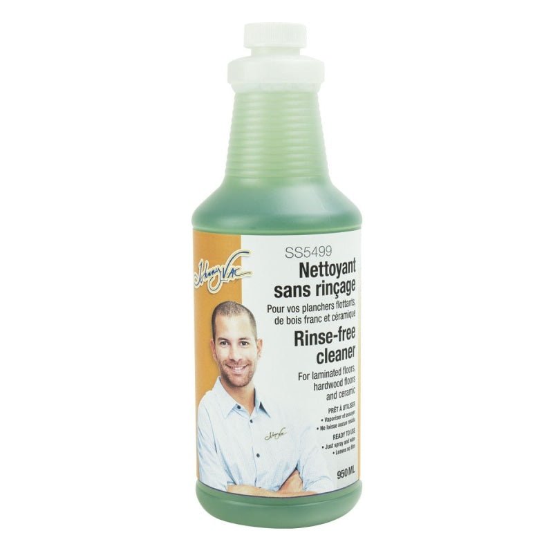 Rinse-Free Cleaner for Laminated Hardwood and Ceramic Floors