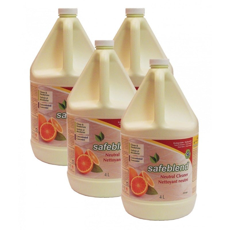 Safeblend Concentrated Neutral Cleaner 4L Box of 4