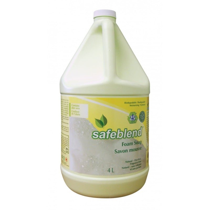 Safeblend Foam Hand and Body Soap Fragrance Free (4L)