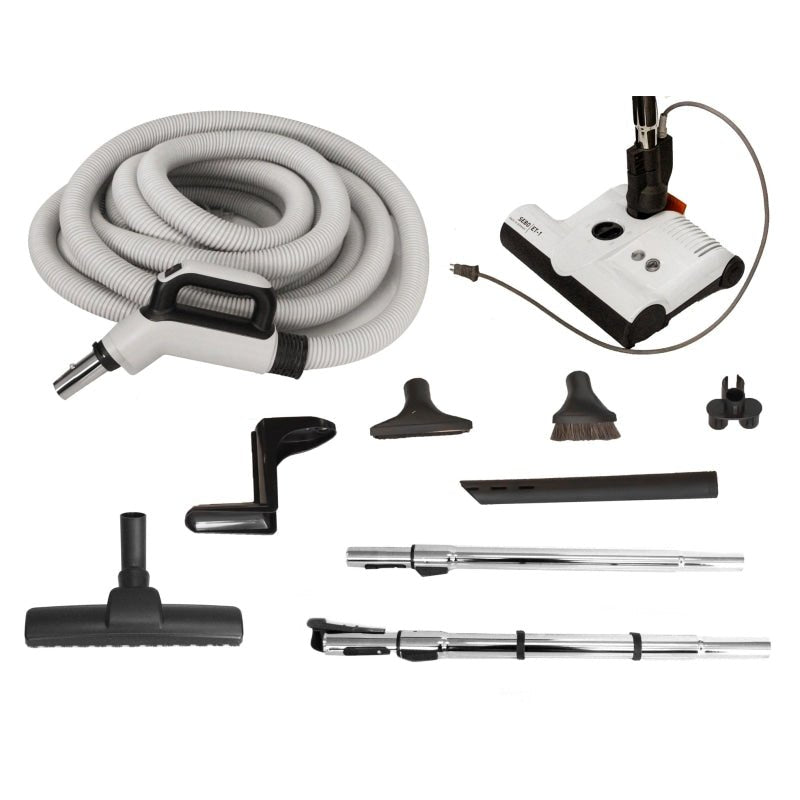 SEBO CENTRAL VACUUM ELECTRIC POWER HEAD AND HOSE KIT (ET1) Superior