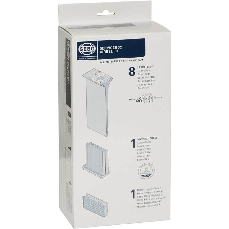 SEBO K-Series Service Box - Vacuum Bags