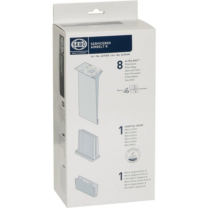 SEBO K-Series Service Box - Vacuum Bags