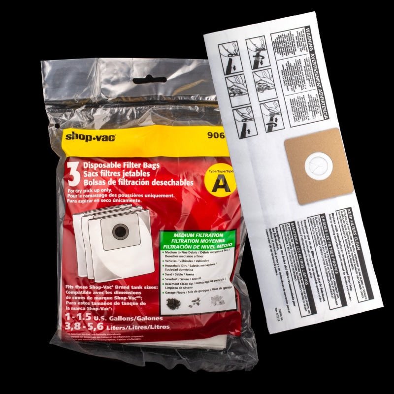 Shopvac OEM Bag Type A - Vacuum Bags