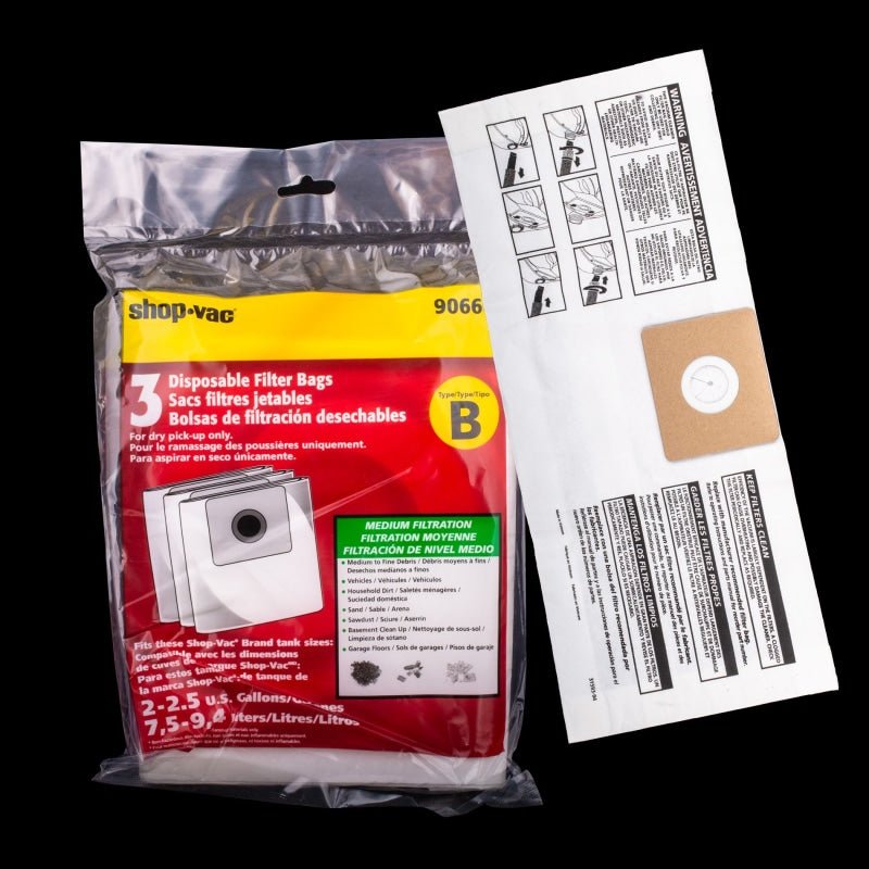 Shopvac OEM Bag Type B - Vacuum Bags