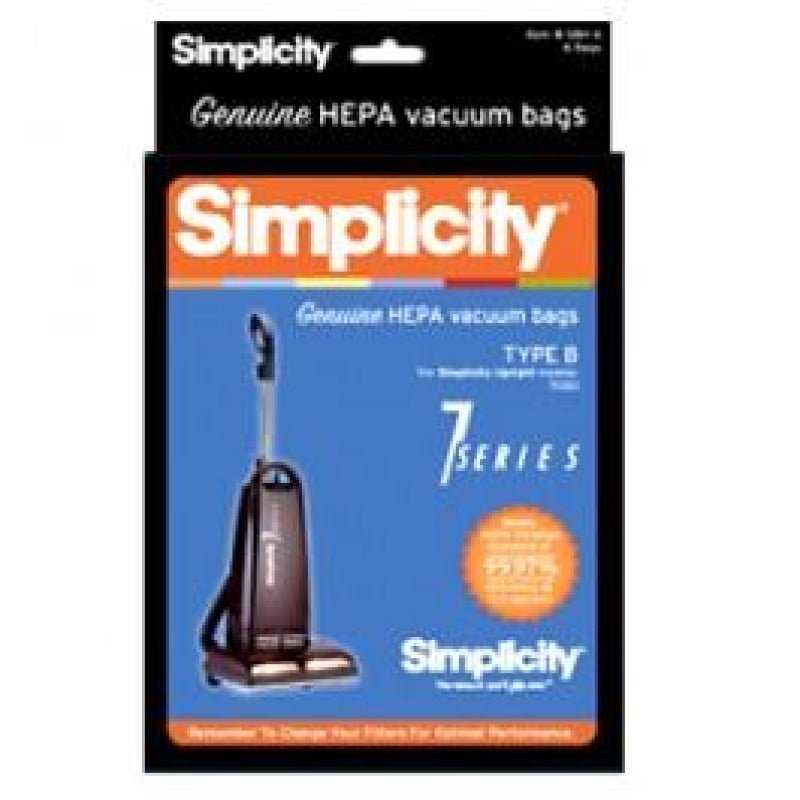 Simplicity OEM HEPA Bag Type B - Vacuum Bags