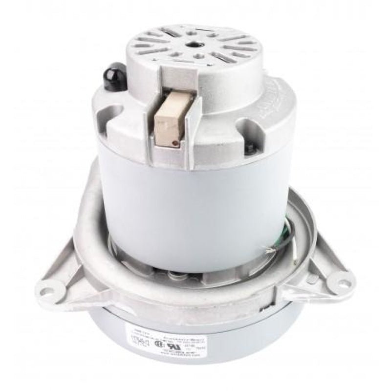 Tangential Vacuum Motor - 7.2" Dia 2 Fans 120V 14.8A 1675W