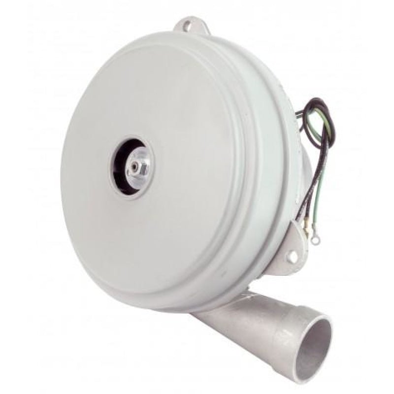 Tangential Vacuum Motor 8.4" Dia 2 Fans 120V