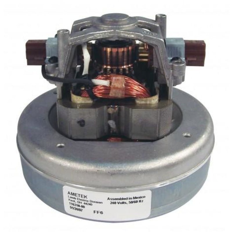 Thru-Flow Vacuum Motor - 5.7" Dia 1 Fan 240V - 116310-01 (S)