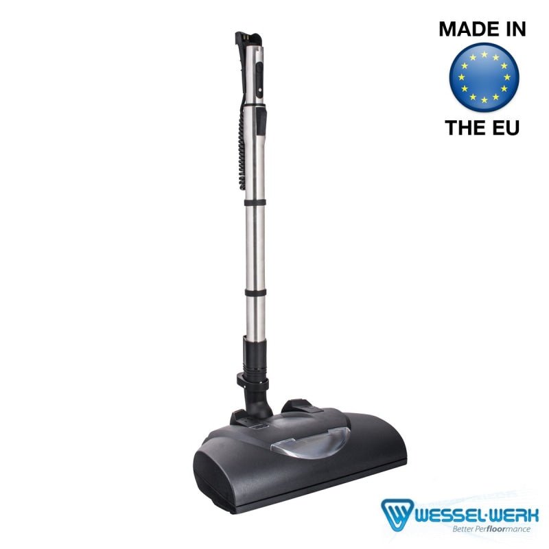 Wessel Werk Electric Powerbrush 13.5 Agitator With Telescopic Wand Black