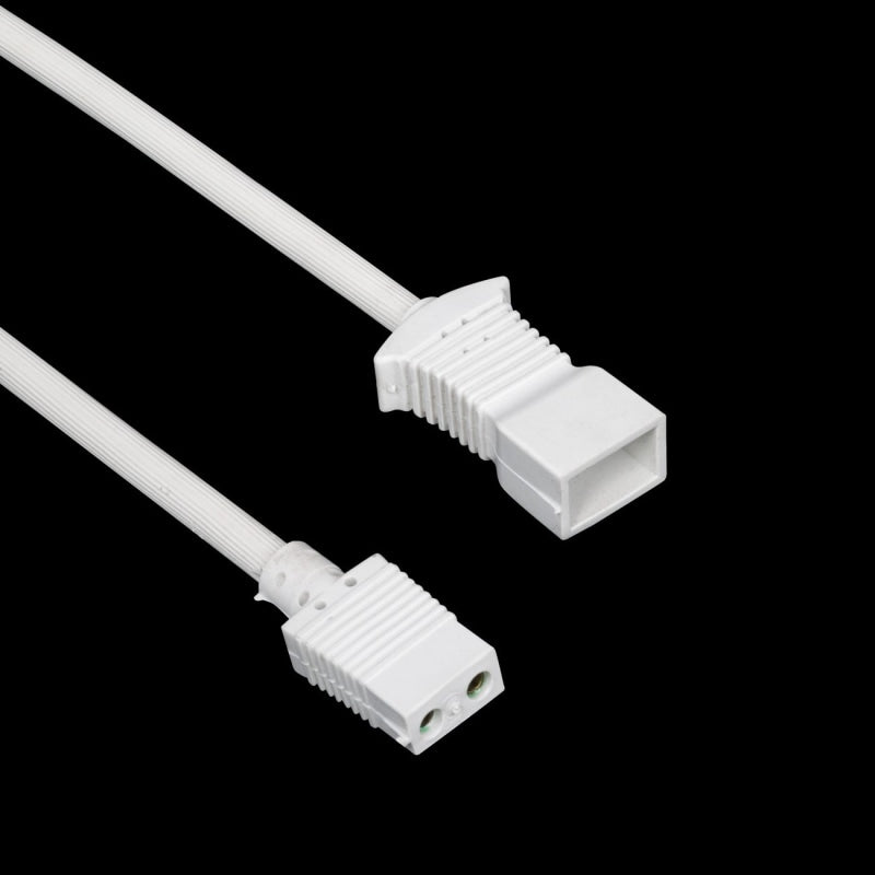 White 2 Pin Female to Female Pigtail Cord - 7 - Vacuum Cords