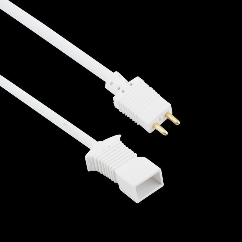 White Female to Male Hx605 Pigtail Cord - 11 - Vacuum Cords