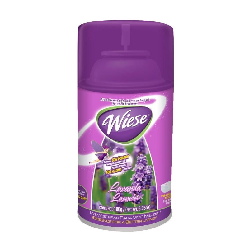 Wiese Metered Air Freshener Lavender Scent 6.2 oz (180 ml)