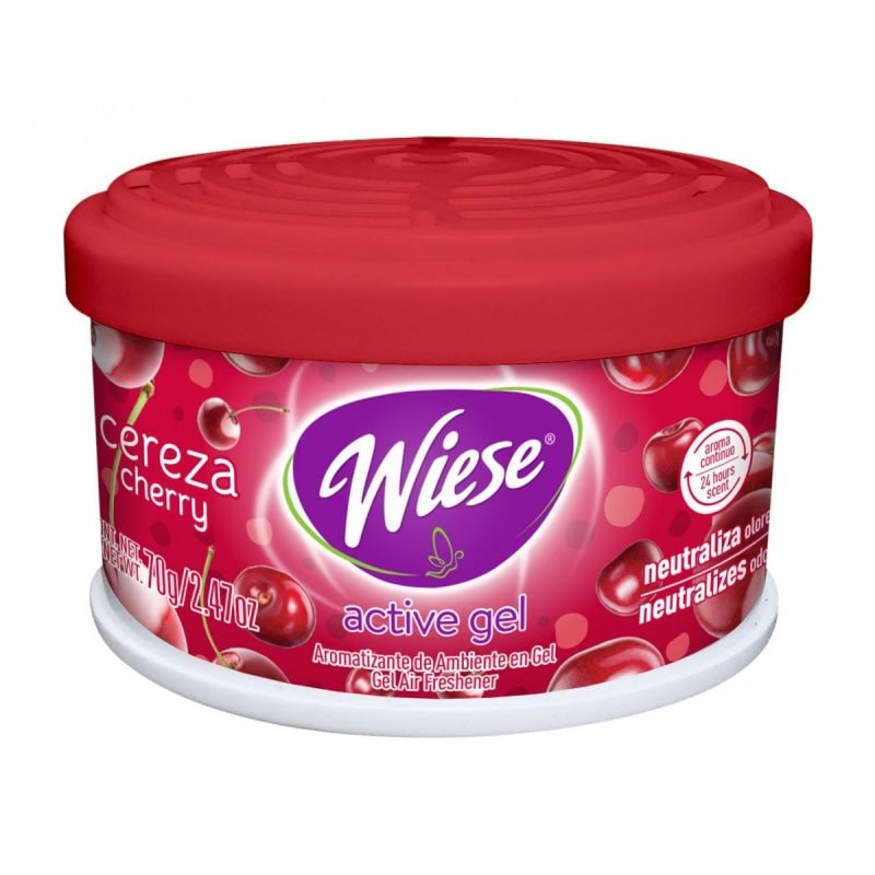 Wiese Odors Neutralizer Air Freshener Gel Cherry Scent