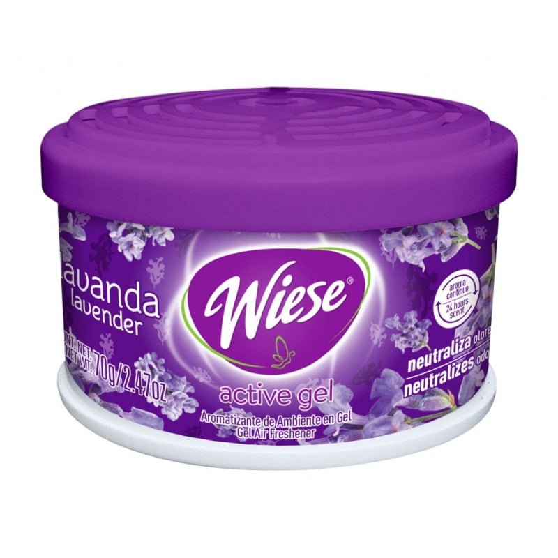 Wiese Odors Neutralizer Air Freshener Gel Lavender Scent
