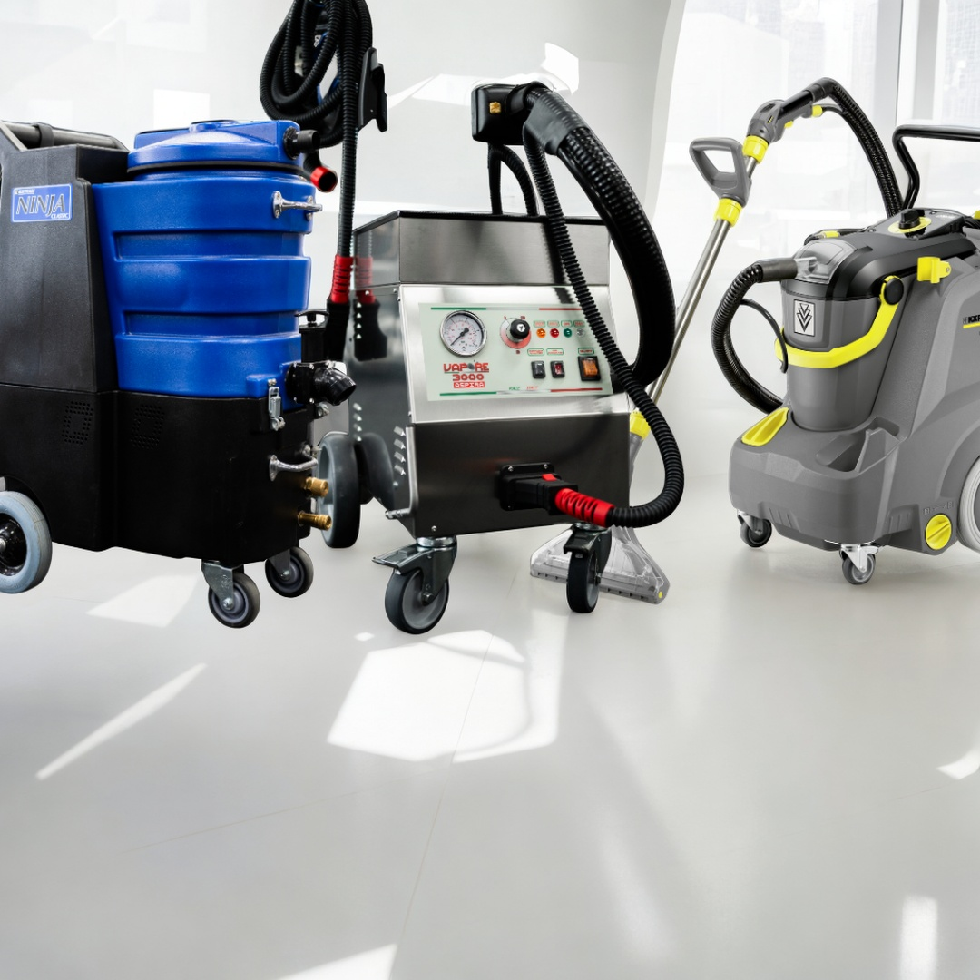 Display Image for some of our commercial carpet extractor machines