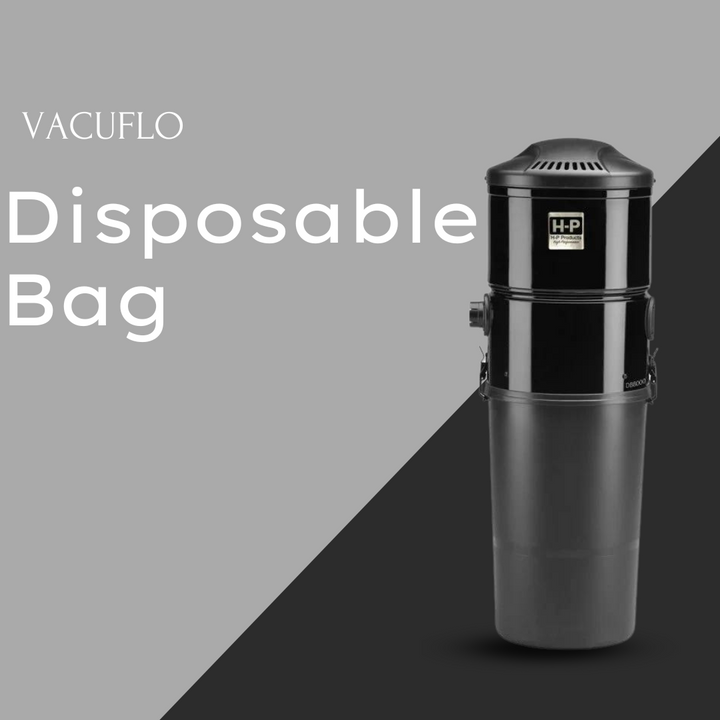 Disposable Bag vacuflo central vacuum