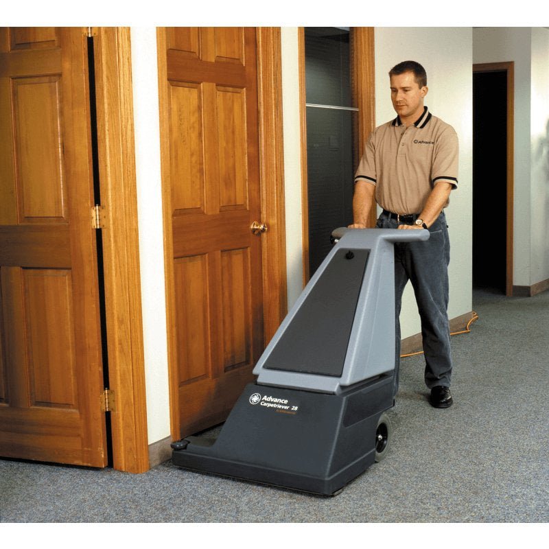 Advance Carpetriever 28’’ Cleaning Path Commercial Vacuum Cleaner - Carpet Cleaners