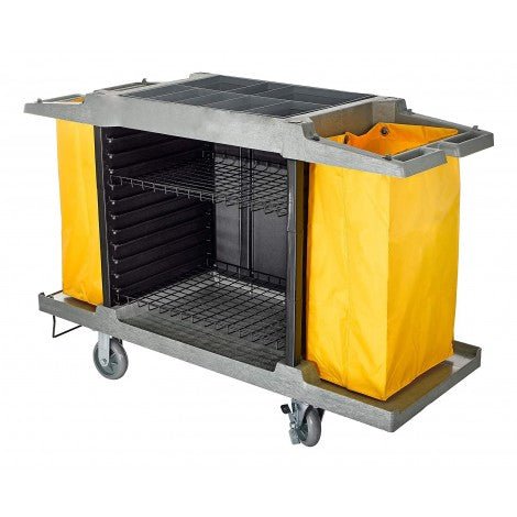 Janitor Cart – High Capacity – Grey image 0