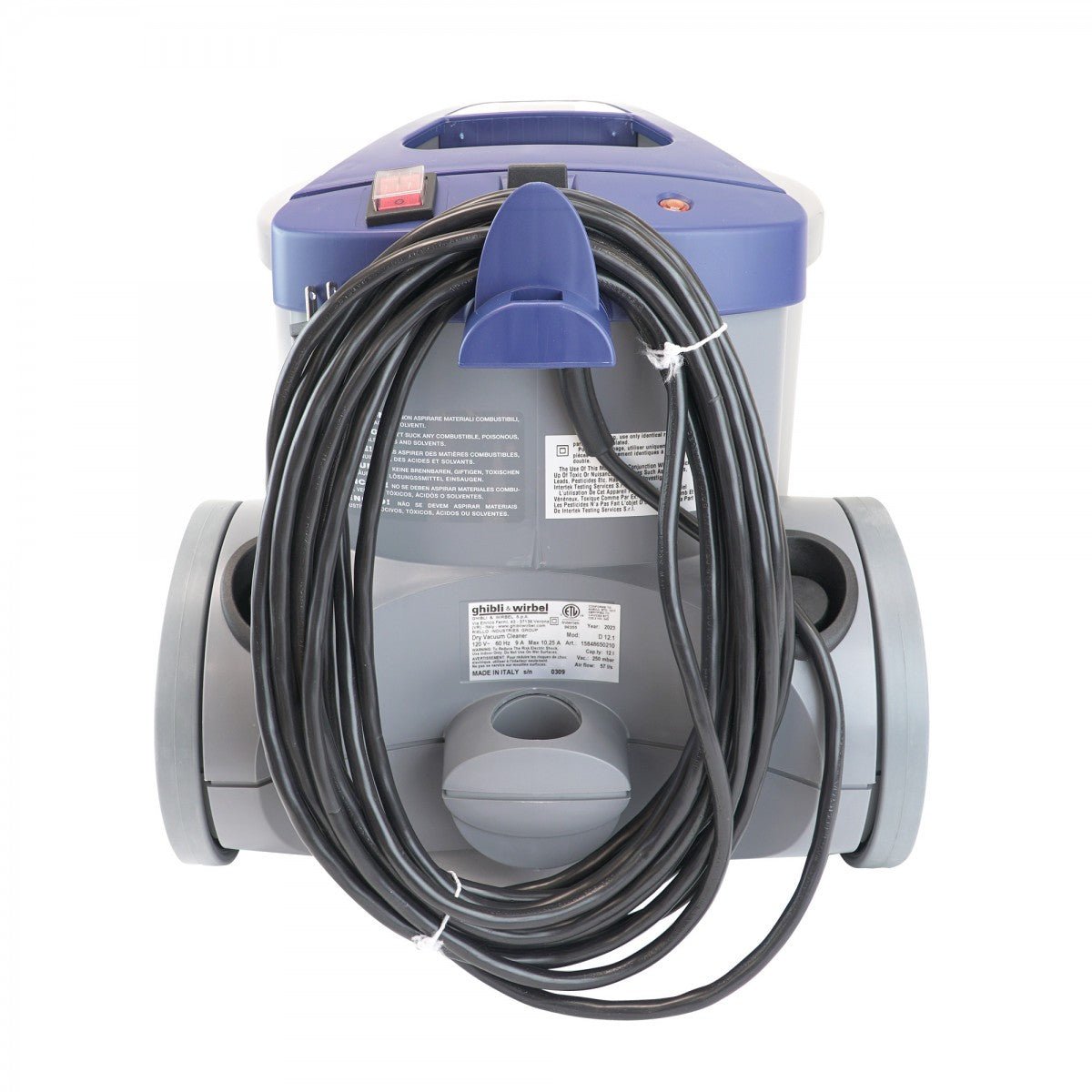 Johnny Vac / Ghibli AS6 Canister Commercial Vacuum D12 - Vacuums
