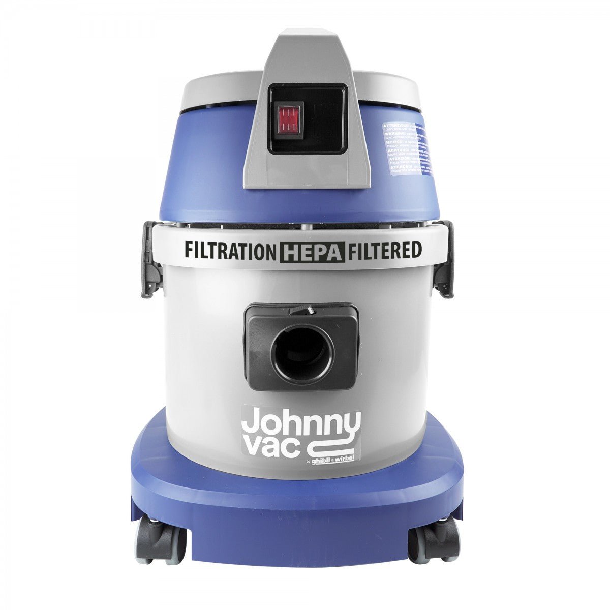 Johnny Vac / Ghibli JV10H HEPA Certified Canister Commercial Vacuum - Vacuums