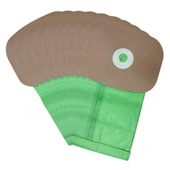 Johnny Vac Microfilter Bag For JVBP6 And JVBP6B Backpack - 10 Bags